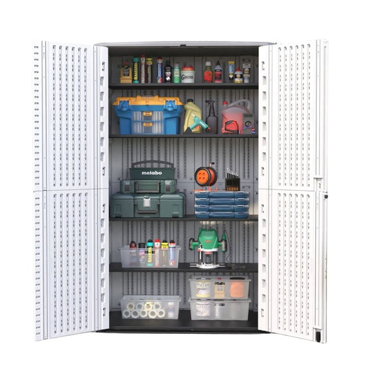 Mason Outdoor Tall Utility Storage Shed